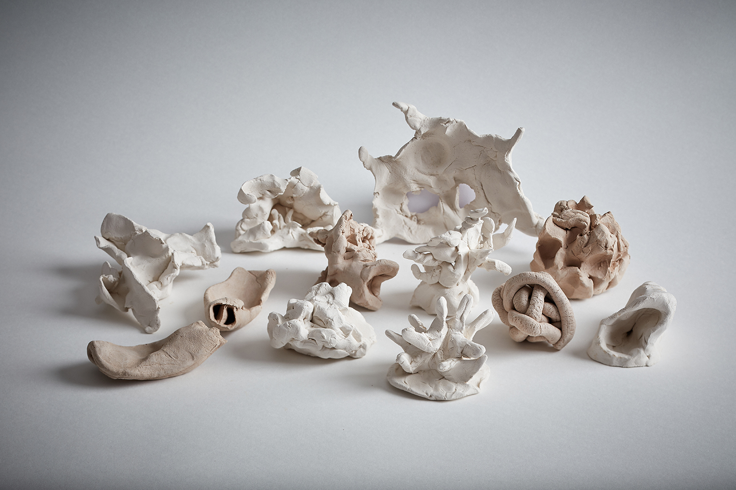 Community clay warm up work