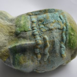 Sculptural felt