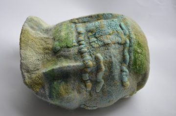 Sculptural felt